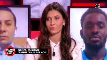 Maelys, étudiante, se fait du souci pour son avenir depuis le confinement