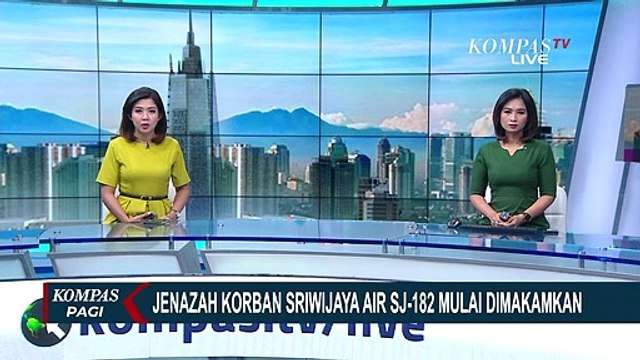 Jenazah Korban Sriwijaya Air SJ-182 Mulai Dimakamkan