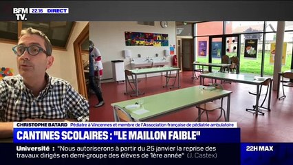 Christophe Batard : "J'attendais avec force cette interdiction du brassage des classes à la cantine" - 14/01