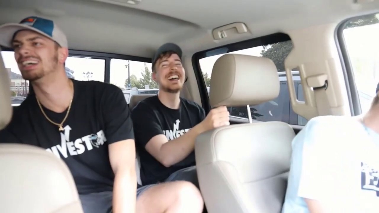 MrBeast ,Giving $10,000 To Random People And Saying Nothing