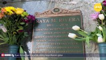 Ryan Dorsey tears up while visiting Naya Rivera’s grave