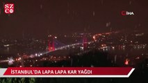 İstanbul’un yüksek kesimlerinde kar yağışı etkili oldu