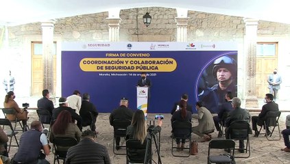 En Michoacán reforzaremos municipios para evitar se conviertan en refugio de delincuentes