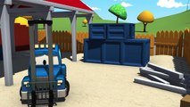 Carl le Camion Transformer et l'Elevateur à Car City | Dessin animé pour enfants