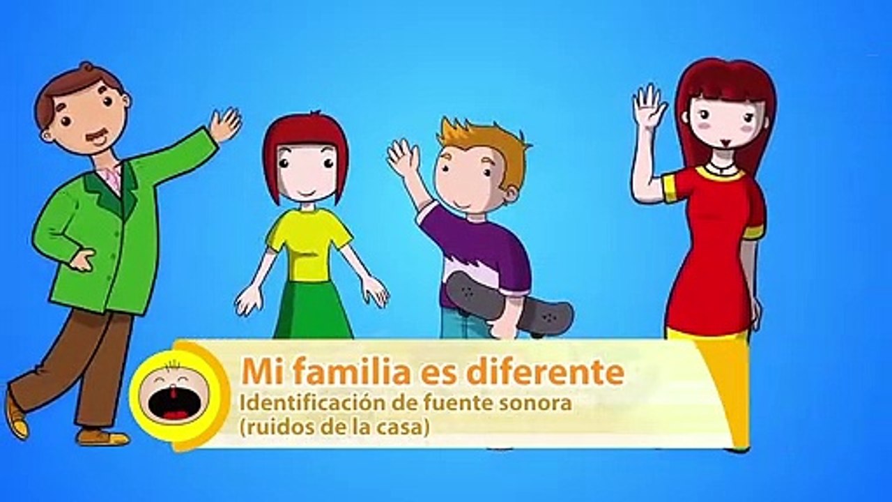 Mi familia es diferente - Cantando Aprendo a Hablar