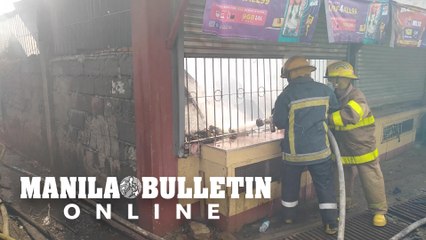 Houses in Brgy. Lapu-Lapu in Agdao District, Davao City was razed by a fire