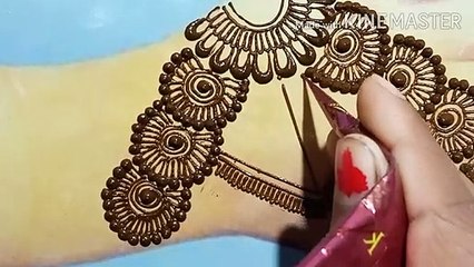 Mehndi Design back hand jewellery Mehndi Design woman