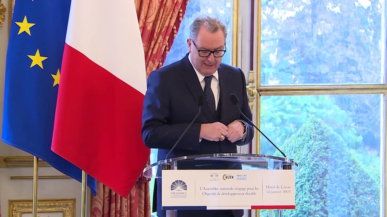 Discours d'ouverture de l'exposition "L'Assemblée nationale s'engage pour les objectifs de développement durable" - Mercredi 13 janvier 2021