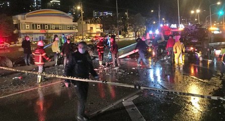 Yanan otomobilde ölen kişi eski milletvekilinin oğlu çıktı