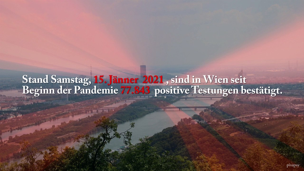Wien | Corona Kennzahlen | 15. Jänner 2021
