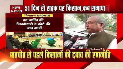 Farmer Protest: कृषि मंत्री नरेंद्र सिंह तोमर का बयान, लगातार कोशिश जारी