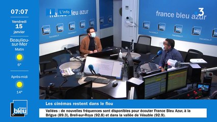 La matinale de France Bleu Azur du 15/01/2021