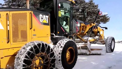 Erzincan'da 267 köy yolu ulaşıma kapandı