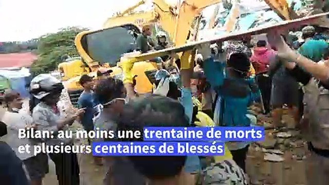 Séisme en Indonésie: les secours à la recherche de survivants