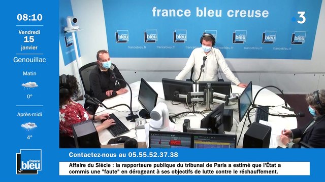 Pierre Bernatas, le médecin responsable du centre de vaccination de Guéret