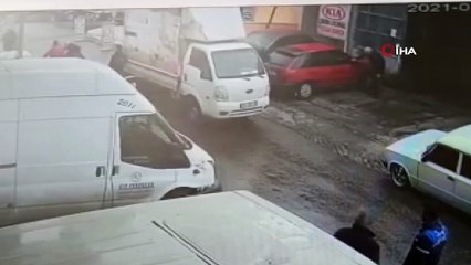 Cinayet anı kamerada...Bacanağını ve kayınpederini böyle öldürdü