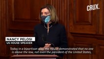 ‘Trump Is A Danger To Our Country’ Says US Speaker Nancy Pelosi As She Signs Impeachment  CRUX