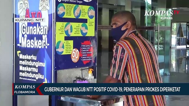 Gubernur Dan Wagub NTT Positif Covid-19, Penerapan Prokes Diperketat