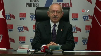 CHP Genel Başkanı Kılıçdaroğlu: ”Sayın bakan aradı, ben de vatandaş Kemal Kılıçdaroğlu olarak sıramı bekleyeceğim”