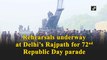 देखें: दिल्ली के राजपथ पर 72वें गणतंत्र दिवस परेड के लिए रिहर्सल