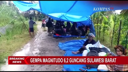 Video herunterladen: Detik-Detik Gempa 6,2 SR Guncang Majene dan Mamuju Sulawesi Barat