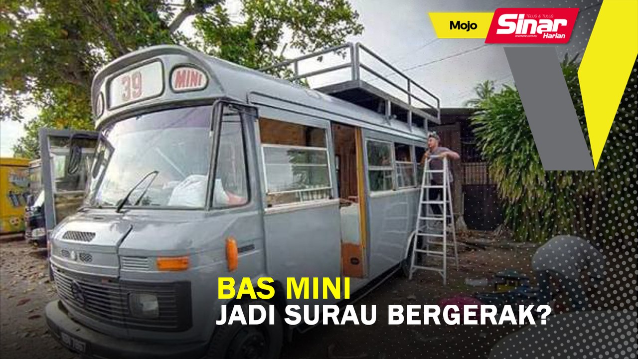 Bas mini jadi surau bergerak?