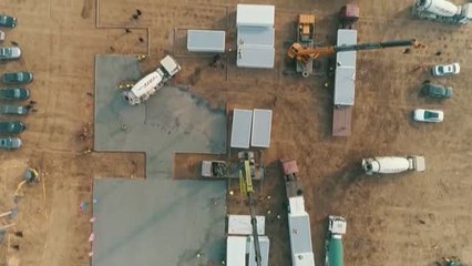 En china, vuelven a levantar el "Arca de Noé"