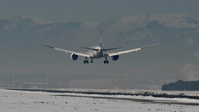 El aeropuerto de Barajas, afectado por 'Filomena'