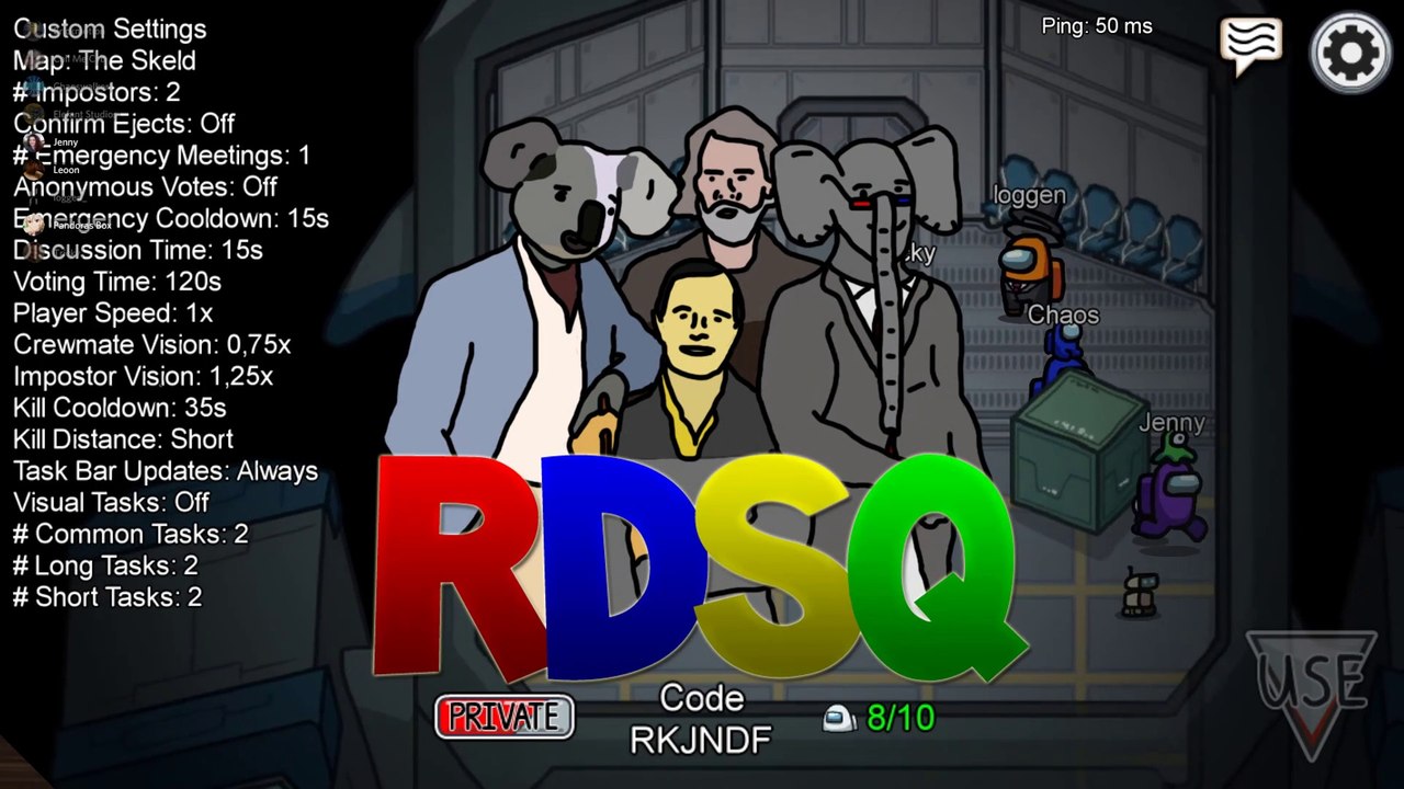 'Ich darf diese Sünde nicht begehen' | Among Us ★ RDSQ 185 (Feat. loggen_)