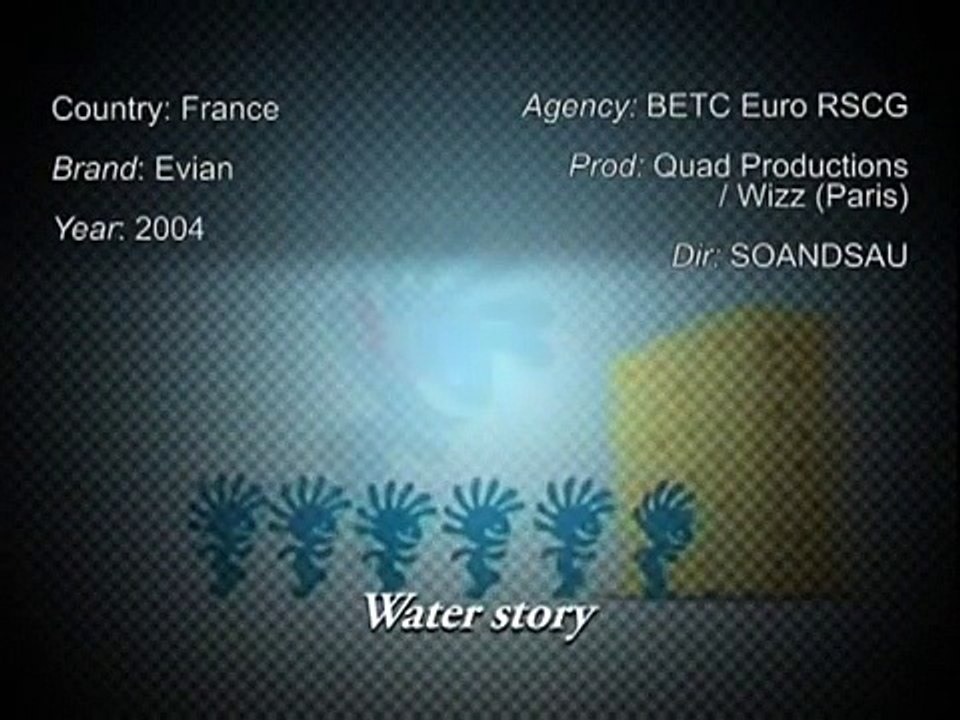 We will rock you water boy Evian commercial