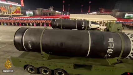 ‘The world’s most powerful weapon’: N Korea parades new missile