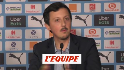 Longoria : «On cherche à faire un mercato intelligent» - Foot - L1 - OM