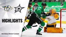 NHL Highlights | Predators @ Stars 1/22/21