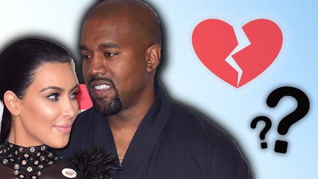 Kim Kardashian & Kanye Hiding Divorce News From Their Kids?