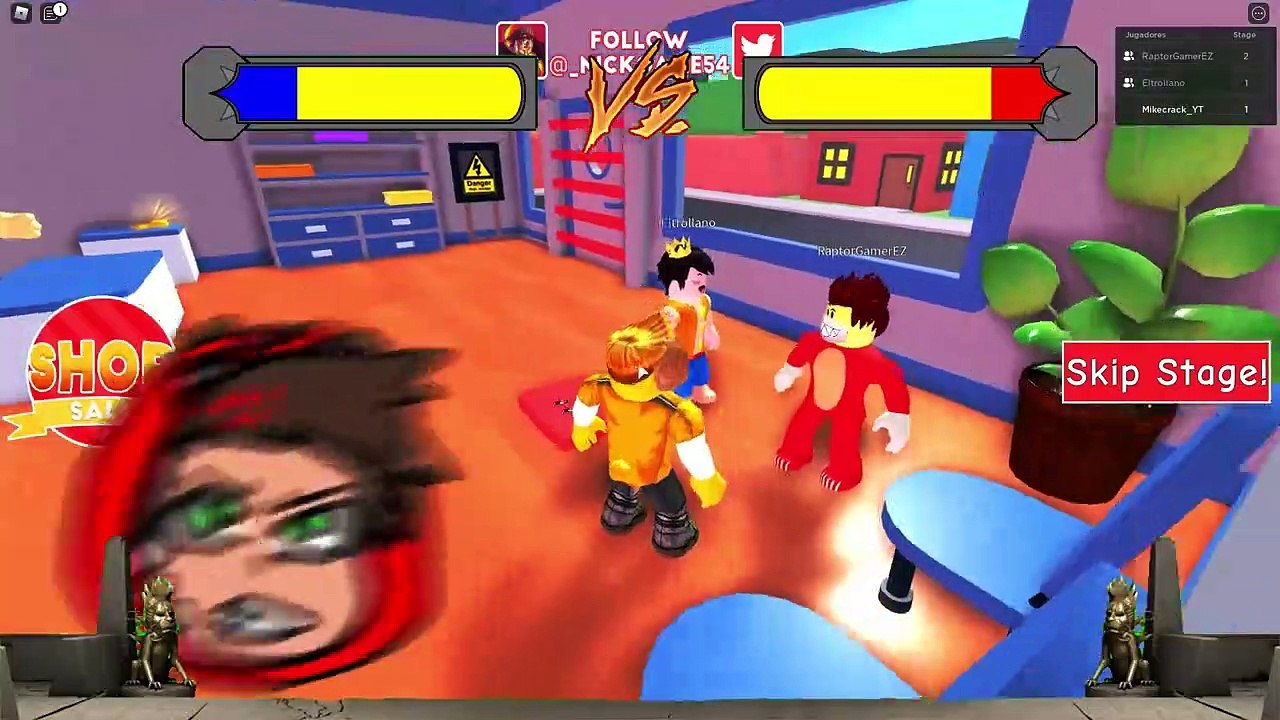 ¡ESCAPA DEL DOCTOR MALVADO!  MIKECRACK, TROLLINO y RAPTOR  ROBLOX #36