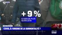 La mortalité a augmenté de 9% en 2020 par rapport à 2019, selon un bilan provisoire de l'Insee