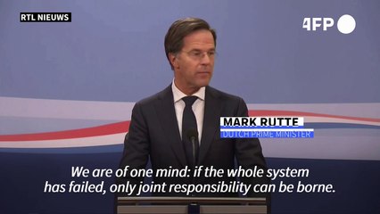 Dutch PM Rutte announces government resignation