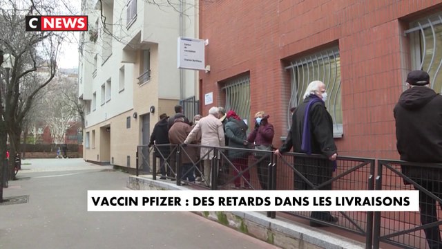 Vaccin Pfizer : des retards dans les livraisons