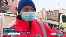 Intempéries : l’Alsace recouverte de neige