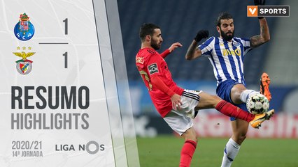 Highlights: FC Porto 1-1 Benfica (Liga 20/21 #14)