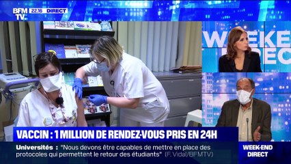 Vaccin: Un million de rendez-vous pris en 24h - 15/01