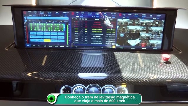 Conheça o trem de levitação magnética que viaja a mais de 600 km-h