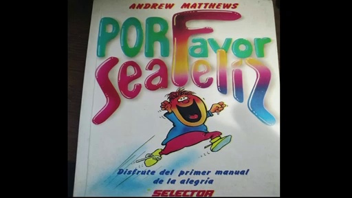 AUDIOLIBRO POR FAVOR SEA FELIZ
