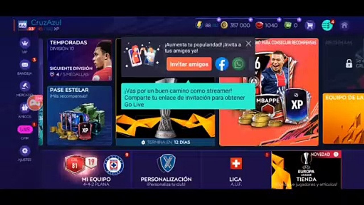 FIFA MOBILE EN VIVO (PREVIEW)