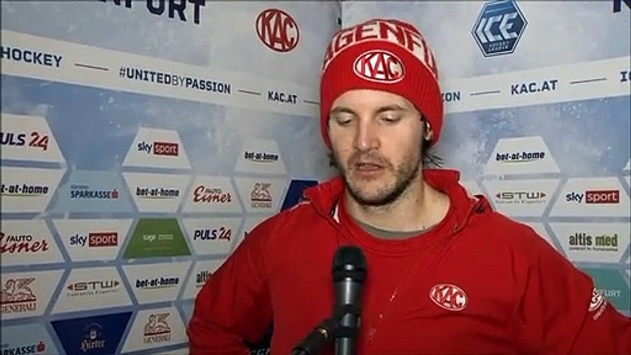 Manuel Ganahl nach dem Spiel gegen Salzburg
