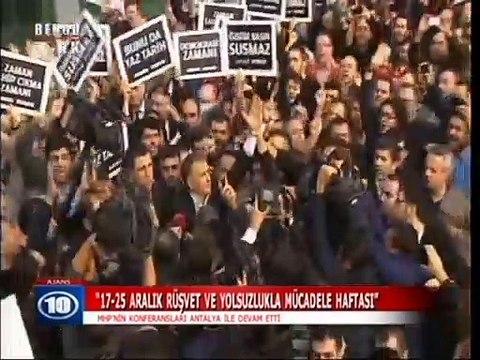 MHP Gen. Başk. Yard. Ahmet Kenan Tanrıkulu 17-25 Aralık Rüşvet Ve Yolsuzlukla Mücadele Haftası'nda Konuştu!!!