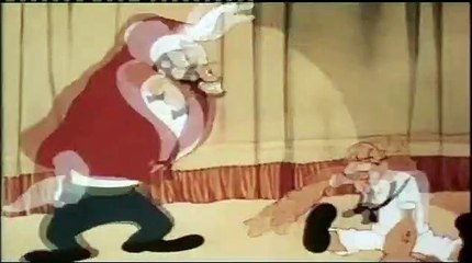POPEYE - assault and flattery, 1956