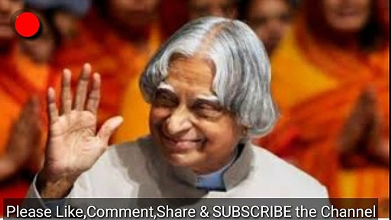 FAMOUS QUOTES OF ABDUL KALAM SIR
