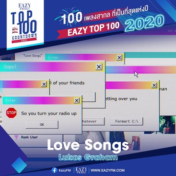 Eazy TOP 100 songs of 2020 - No. 51 - 60