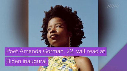 Poet Amanda Gorman, 22, will read at Biden inaugural , and other top stories in entertainment from January 16, 2021.